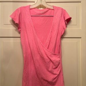 Lilly Pulitzer Pink Cotton Top